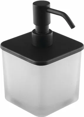 Obrázek produktu pro Dávkovač mýdla FLORI s pumpičkou, matně černý