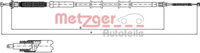 Produktbild von METZGER Handbremsseil Seilzug Feststellbremse für FIAT GRANDE PUNTO (199) Hinten Rechts 12.0718