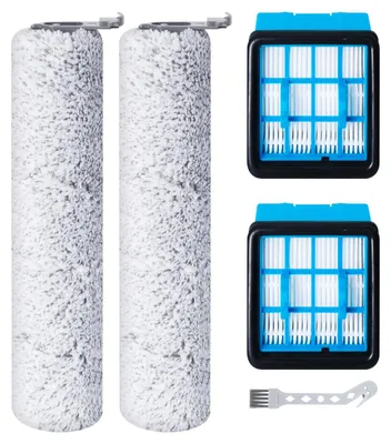 Ersatzbürstenrolle + HEPA-Filter für BISSELL CrossWave, 5-teilig
