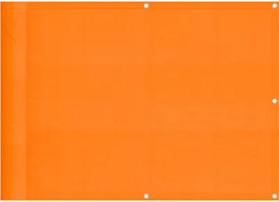 Zdjęcie produktu dla vidaXL Parawan balkonowy pomarańczowy 75x800 cm 100% poliester oxford