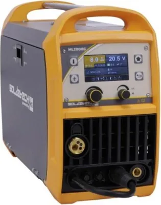 Produktbild von Schweißgerät 200A 230V MIG MAG MMA TIG synergetisch Inverter schweißen mit Synergie