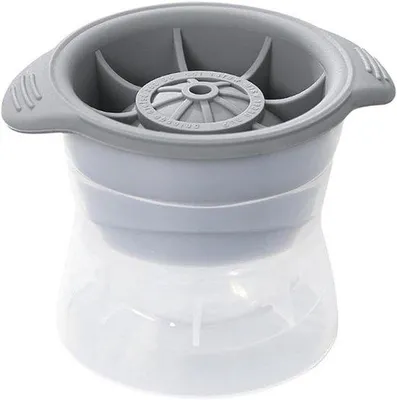 Produktbild von Silikon-Eiswürfel-Form mit Deckel, wiederverwendbar, für Cocktails
