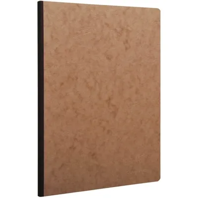 Produktbild von Clairefontaine Heft AgeBag A4 Leinen lin Rd 96Bl br