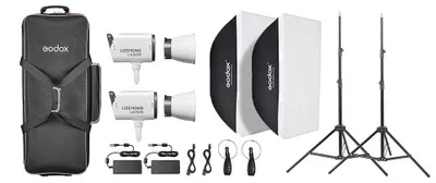 Immagine prodotto di Godox Litemons LA150R RGB LED Video Light 2 light kit