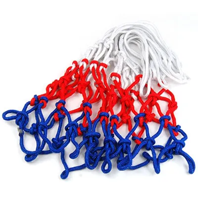 Produktbild von TRIXES Basketballnetz mit 12 Schleifen Rot/Weiß/Blau Nylon