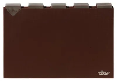 Obrázok produktu pre Durable 3141 - Braun - 5 Blätter - 297 mm - 210 mm - 25 Stück(e)