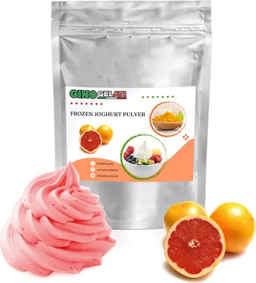 Produktbild von Grapefruit Frozen Joghurt Pulver 1 kg