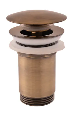 Image de Slezák-RAV : Sortie de lavabo Click-Clac 5/4 - laiton vieilli MD0484SM