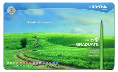 Obrázek produktu pro Lyra Graduate Permanent Sada barevných tužek 36 ks