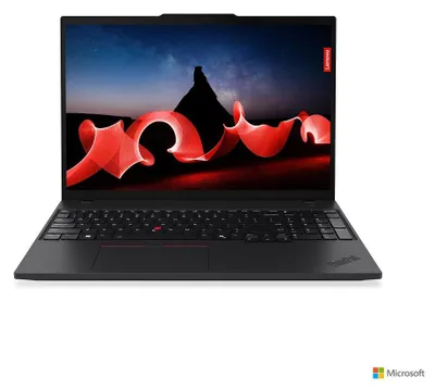 Zdjęcie produktu dla Lenovo ThinkPad T16 Gen 3 – 16", procesor Intel Core Ultra 5 135U, 16 GB pamięci RAM, dysk SSD 256 GB, system Windows 11 Pro