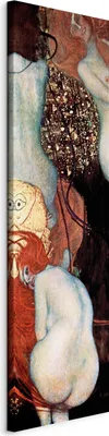 Produktbild von Vlies Leinwandbild - Goldfish 45x135 cm Reproduktionen l-G-10137-b-a