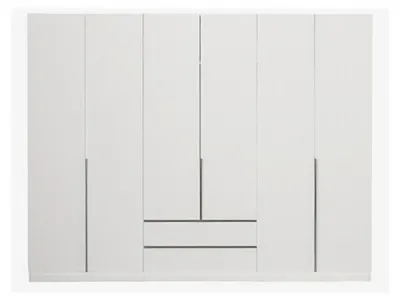 Produktbild von Kleiderschrank Schlafzimmer Moderne Möbel Weiß Holz Luxus Design