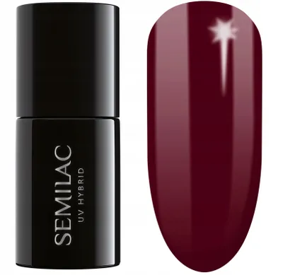 Produktbild von SEMILAC Hybrid-Lack 404 Schwarze Bohnen Muffin - 7 ml