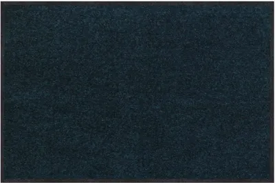 Produktbild von Salonloewe Monochrome UNI BLAUPETROL Fußmatte Wohnmatte in verschiedenen Größen