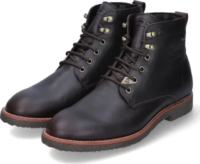 Imagen del producto de Botas de cordones Panama Jack modelo GLASGOW GTX C2 para hombre, de cuero liso, color marrón, talla 47