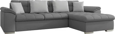 Produktbild von MIRJAN24 Ecksofa Diana, Eckcouch mit Bettkasten und Schlaffunktion, Polsterecke (Uttario Velvet 2971 + Uttario Velvet 2973, Seite: Rechts)