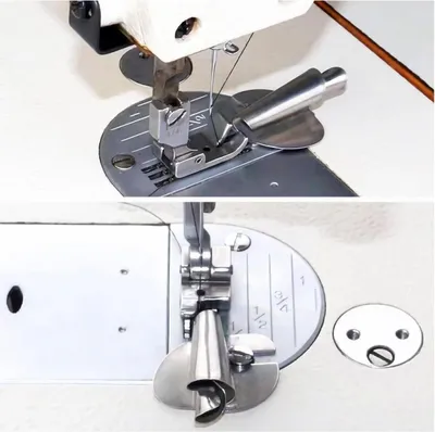 Produktbild von Aufgerolltes Zoomfuß-Set von 3 Stück (6-8 mm) für Nähmaschine - Nähfuß Nähzubehör