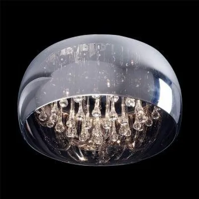Obrázok produktu pre LED stropné svietidlo SPHERA 5xG9/33W, strieborná farba, Ø: 40 H: 22 cm, pätica G9