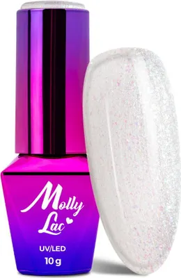 Image de MollyLac Mermaid Whispers Soul-Ty Hybrid-Nagellack, 10 g, Nr. 598
