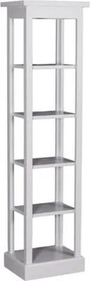 Produktbild von Casa Padrino Landhaus Stil Regalschrank 45 x 35 x H170 cm Massivholz