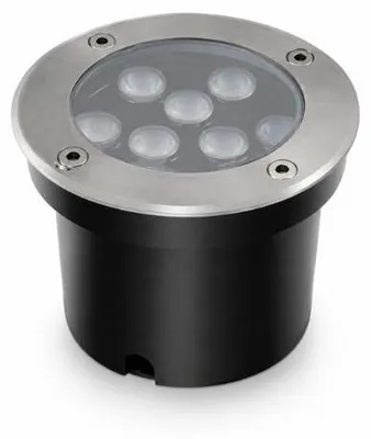 Produktbild von LED-Außeneinbaustrahler IP67 24 V Boden 9 W 45° – Neutralweiß 4000 K – 5500 K