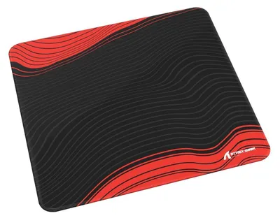 Produktbild von Gaming-Mauspad 450x400x4mm Rutschfest Wasserdicht Schwarz Rot