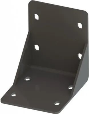 Produktbild von VANA Stahl Deckenhalterung SPP061 für Kassettenmarkisen Adapter zur Deckenmontage (1-Stück, grau)