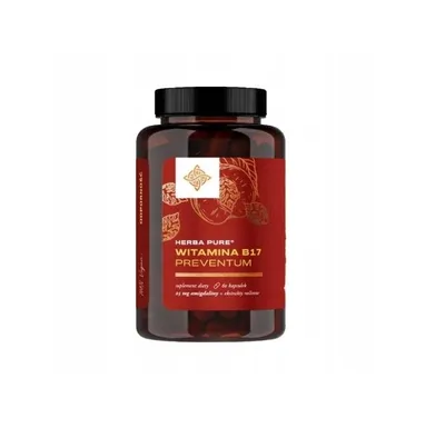 Produktbild von Herbapure Prewentum Vitamin B17 60 Capsules