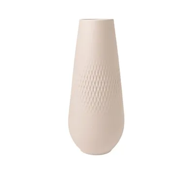 Produktbild von Villeroy & Boch Manufacture Collier beige Vase Carre hoch 26 cm
