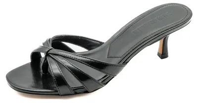 Obrázok produktu pre Dámske topánky Steve Madden, čierne kožené, podpätok 4 cm, PE26, veľkosť: 36