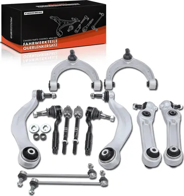 Image de Frankberg 1x Jeu de Bras de Suspension (Essieu Avant) pour BMW Série 5 Break, 6er Cabriolet, Coupé 2.0L, 3.0L, 4.4L 2010-2018