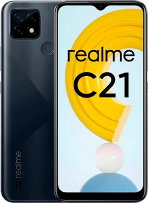 Produktbild von Realme C21 4GB/64GB Schwarz (Cross Black) Dual-SIM
