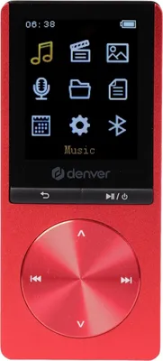Produktbild von Denver MP-1820 Musikplayer 4 GB Red