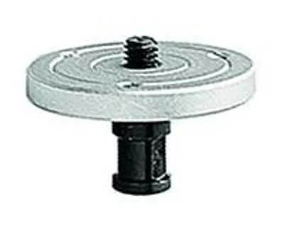 Produktbild von Manfrotto 208 3/8 Platform Adaptor, 105 g, Aluminium, Silber