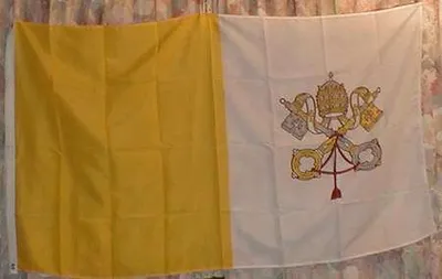 Produktbild von Flagge Fahne : Vatikan Papst Vatikanflagge Vatican