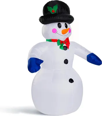 Productafbeelding van Opblaasbare sneeuwpop XXL 240 cm LED kerstdecoratie buiten