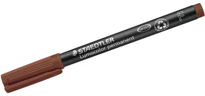 Zdjęcie produktu dla STAEDTLER® 318-7 Folienstift Lumocolor perm F braun