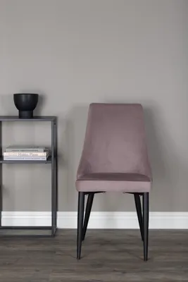 Produktbild von Venture Home Stuhl Leone Staubiges Rosa 2er-Pack