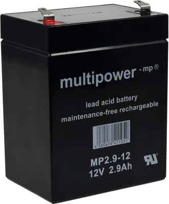Image de Powery batterie au plomb (multipower) MP2,9-12