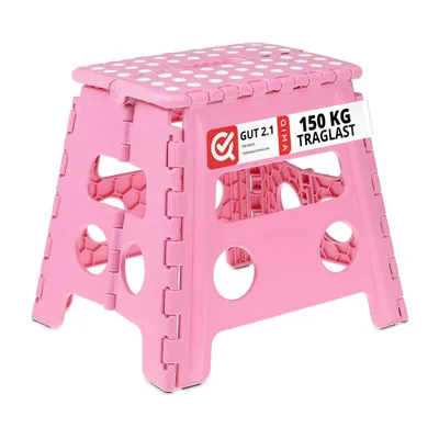 Produktbild von relaxdays Klapphocker faltbar L Pink