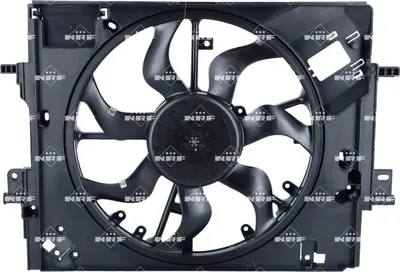 Produktbild von NRF 470103 Lüfter Motorkühlung Kühlerlüfter für RENAULT Clio V Schrägheck (BF) Wasserkühler