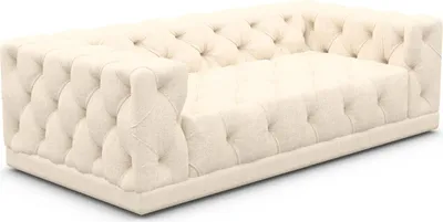 Produktbild von Strukturstoff 3-Sitzer Couch Meliva Creme