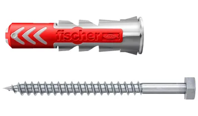 Produktbild von Fischer 537665 Schraubanker / Dübel 2 St. Schraub- und Dübelsatz 60 mm