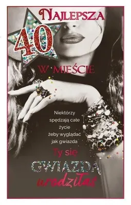 Obrázek produktu pro Přání k 40. narozeninám DH06 – AbCard