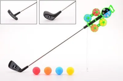 Produktbild von JohnToy - Golfset 2 Schläger Metall 5-tlg.