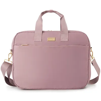 Produktbild von Zagatto Laptoptasche damen 15 6 Zoll Schutzhülle für Arbeit und Schule Rosa Leichte ZG1080