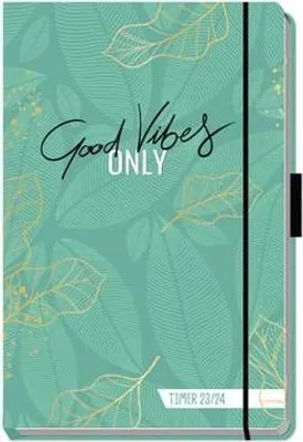 Produktbild von Trötsch Schülerkalender Specials mit Gummiband und Stifthalter Good Vibes 23/24