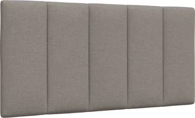 Obrázek produktu pro Polštářek pod čelo postele "Hanko" Taupe 100 cm látka