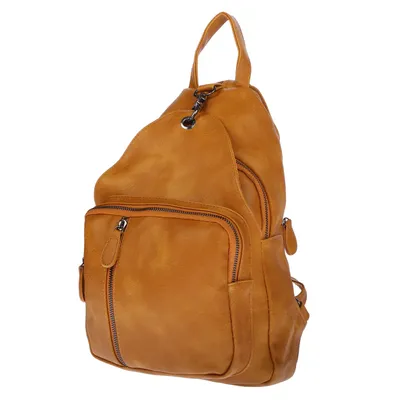 Produktbild von Damen Frauen Rucksack Cityrucksack Stadtrucksack Damenrucksack Reisen Freizeit Gelb