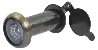 Produktbild von AP Türspion 16 mm für Türstärken 50-90 mm in Patina